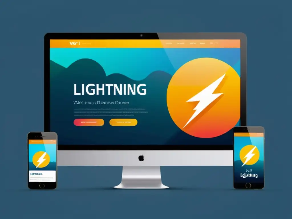 Experiencia web ultrarrápida en múltiples dispositivos con HTTP/2 Captura de pantalla de website moderno cargando rápidamente en múltiples dispositivos, mostrando mejora de velocidad web con HTTP/2