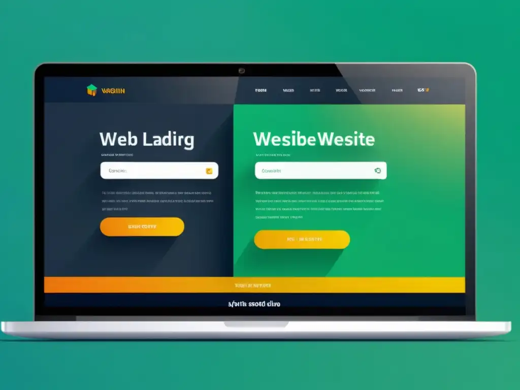 Sitio web moderno en 8k: diseño minimalista y rápido Captura de pantalla de un sitio web moderno en resolución 8k con diseño minimalista y carga rápida